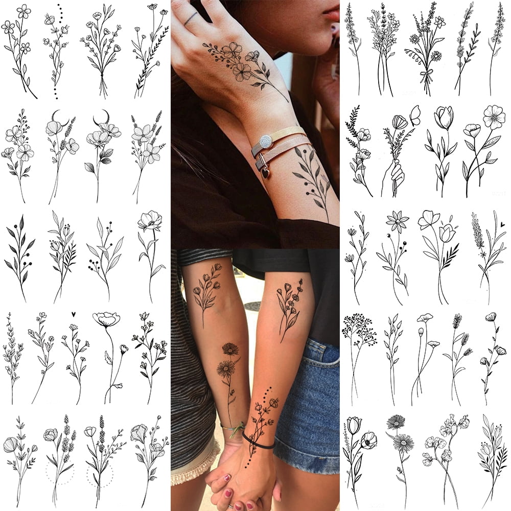 Small Flower Tattoos That You're Going To Love
